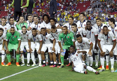 Trečioji vieta "Copa America" turnyre atiteko Kolumbijai (VIDEO)