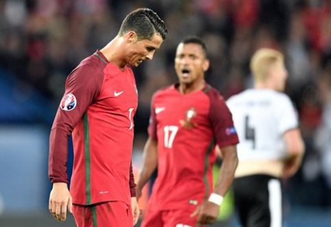 Tragiška C. Ronaldo naktis: nerealizuotas 11 m. baudinys ir dar vienos portugalų lygiosios (VIDEO, FOTO)