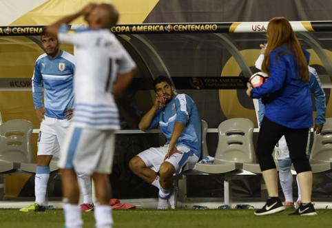 "Copa America": Urugvajus - paliktas už borto (VIDEO)