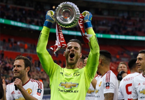 D.De Gea: "Lieku "Man Utd" klube, kad laimėčiau titulus"