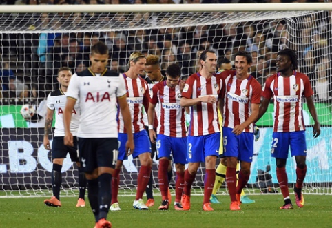 Draugiškose rungtynėse "Atletico" pranoko "Tottenham" (VIDEO)