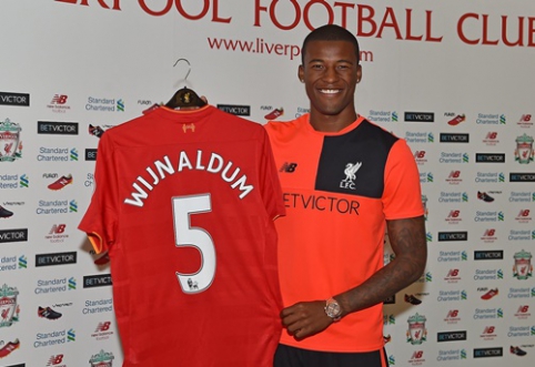 Oficialu: G. Wijnaldumas stiprina "Liverpool" klubą