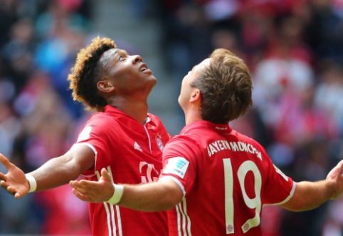 D. Alaba: Gotze buvo svarbi "Bayern" dalis