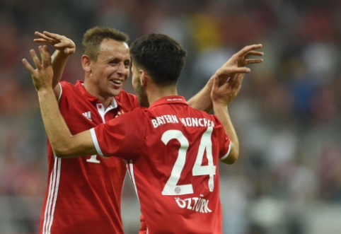 "Bayern" draugiškame mače nugalėjo "Man City", "Chelsea" iškovojo pirmąją pergalę (VIDEO)