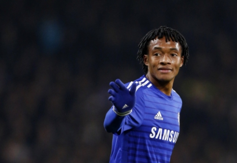 J. Cuadrado prisijungė prie "Chelsea" treniruočių