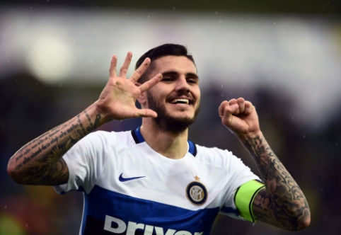 M. Icardi žmona: "Inter" nori jį parduoti