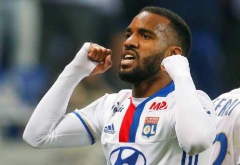 "Lyon" prezidentas: "Arsenal" pasiūlymo už Lacazette'ą nepateikė