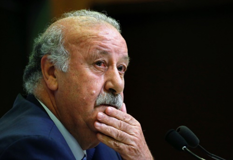 V. Del Bosque traukiasi iš Ispanijos rinktinės