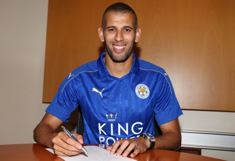 Oficialu: I. Slimani tapo rekordiniu "Leicester City" pirkiniu