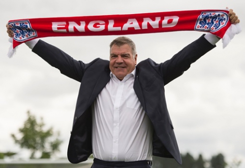 S. Allardyce'as atskleidė Anglijos rinktinės sudėtį