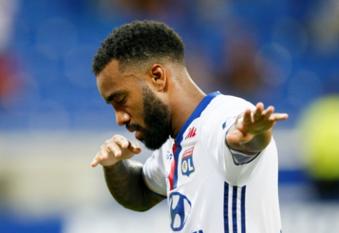 A. Lacazette'o dublis atnešė antrąją pergalę "Lyon" klubui