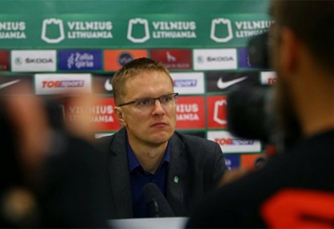 V.Dambrauskas džiaugiasi puolimu: "Vėl įmušėme tris įvarčius"