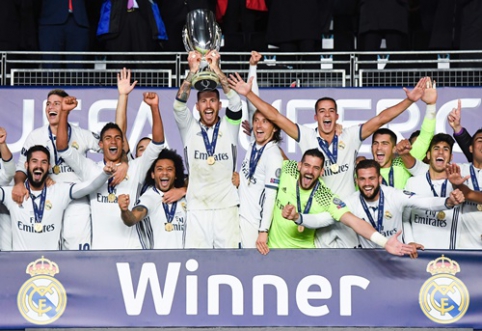 Dramatiška UEFA Supertaurės dvikova baigėsi "Real" triumfu (VIDEO)