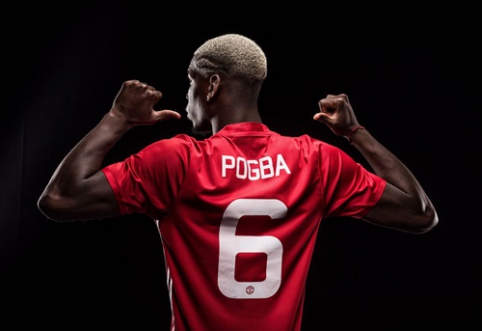 Oficialu: "Man Utd" už rekordinę sumą susigrąžino P. Pogba