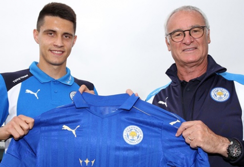 Oficialu: Lenkijos futbolo talentas B. Kapustka rungtyniaus "Leicester City" ekipoje