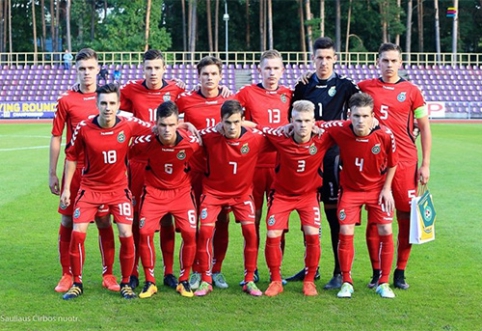 U-17 rinktinė pralaimėjo norvegams (VIDEO)