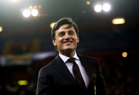 V. Montella: "Milan" žaidė su baime