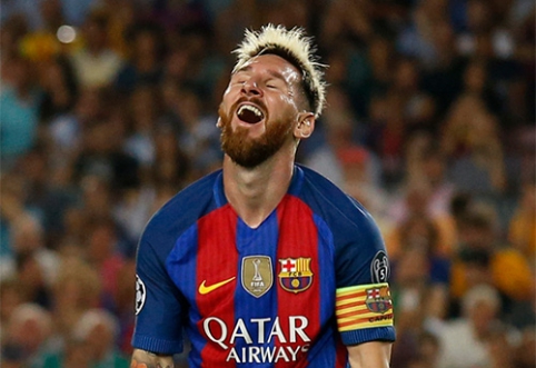 Siautėjęs L.Messi vėl sau už nugaros paliko C.Ronaldo
