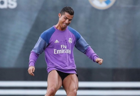 C. Ronaldo šį savaitgalį grįš į aikštę