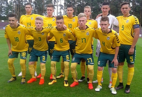 U-17 rinktinė nukovė baltarusius, nepaisant dviejų įvarčių deficito