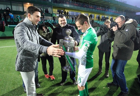 D.Šemberas: "Žalgiris" gali tobulėti tik Čempionų lygoje