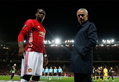 J.Mourinho ruošiasi pakeisti P.Pogba poziciją aikštėje?