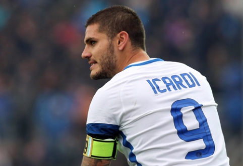 "West Ham" meta tinklus ant M. Icardi