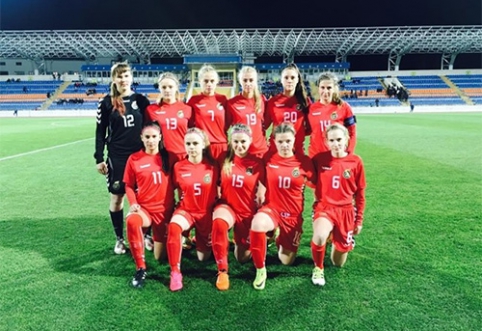 U-19 merginos nieko nenuveikė ir mače prieš austres