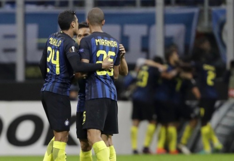 EL: "Inter" įveikė "Southampton", "Man United" sutriuškino "Fenerbahce" (VIDEO)
