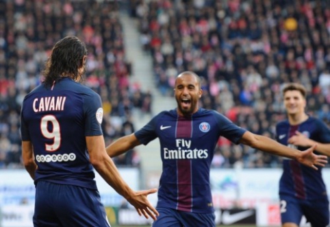 PSG pakilo į antrąją "Ligue 1" vietą, "Guingamp" - į penktąją (VIDEO)