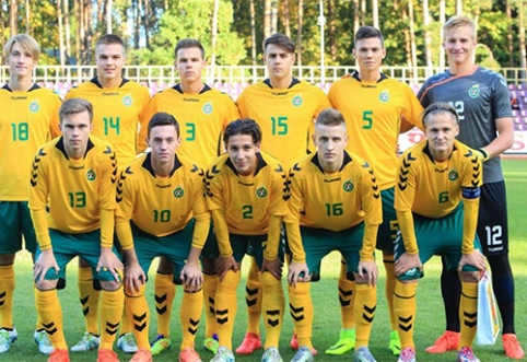 U-19 rinktinė pelnė du įvarčius, bet vis tiek pralaimėjo (VIDEO)