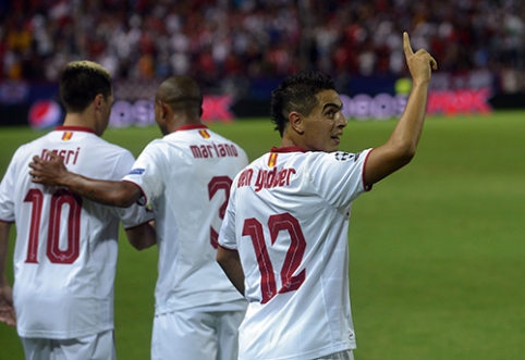 "La Liga": "Sevilla" užsiropštė į antrą vietą (VIDEO)