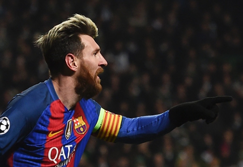 L.Messi nusitaikė į sunkiai pajudinamą C.Ronaldo rekordą