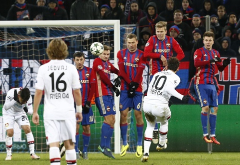 Čempionų lyga: CSKA namuose išplėšė lygiąsias prieš "Bayer" (VIDEO)