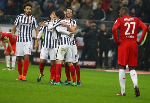 "Eintracht" palaužė "Werder", o "Hoffenheim" sužaidė lygiosiomis su "Hamburger" (VIDEO)