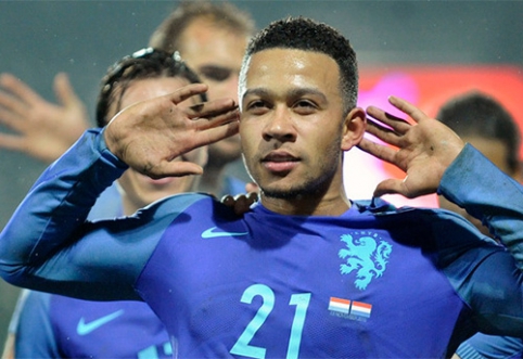 PČ atranka: M.Depay'us išgelbėjo olandus nuo gėdos prieš Liuksemburgą (VIDEO)