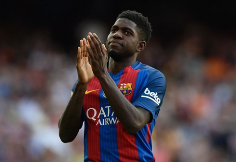 "Barcelona" gynėjas S. Umtiti iškrito iš rikiuotės