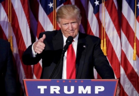 Futbolo pasaulis taip pat sukrėstas D. Trumpo išrinkimu