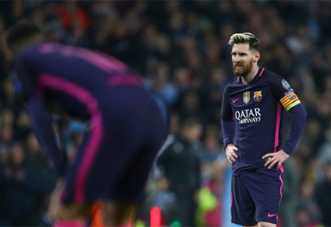 Paaiškėjo, kas po rungtynių Mančesteryje L.Messi išvadino "šikniumi"