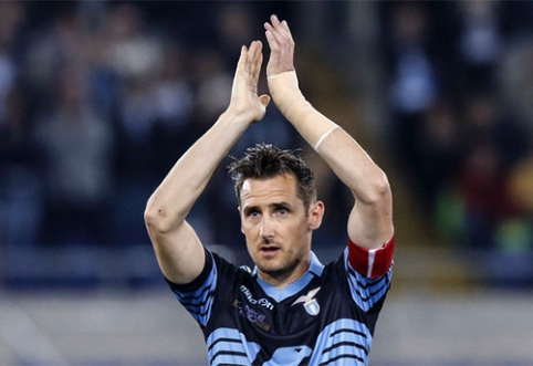 Oficialu: M.Klose baigė įspūdingą profesionalo karjerą