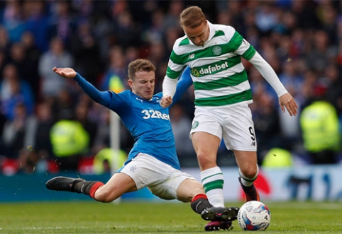 "Old Firm" derbis: "Rangers" bandys prisiminti senus gerus laikus