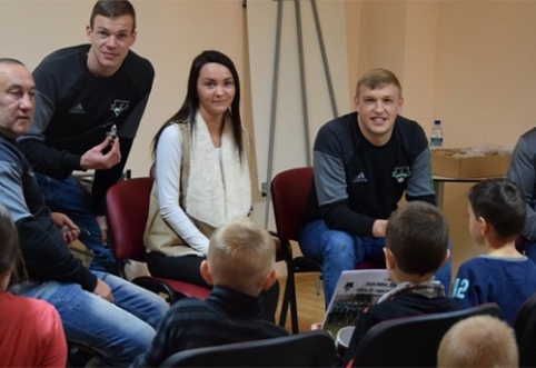 „Šilo“ atstovai lankėsi Kazlų Rūdos vaikų globos namuose