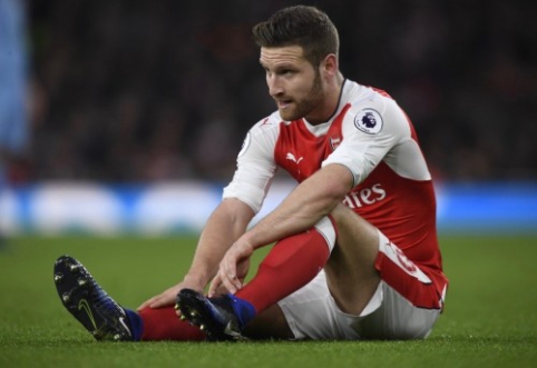 S. Mustafi veda derybas su „Arsenal“ dėl sutarties nutraukimo 