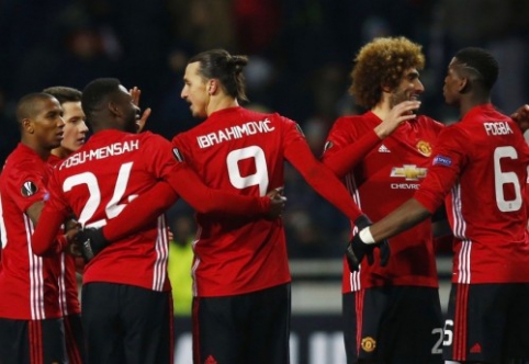 "Man United" bei "Osmanlispor" prasibrovė į kitą EL etapą, "Southampton" pasirodymą baigė (VIDEO)