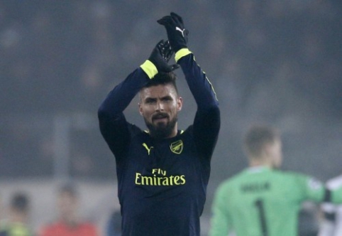 Agentas: Giroud liks "Arsenal" gretose