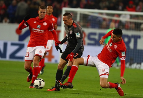 R. Lewandowskio dublis atvedė "Bayern" į pergalę prieš "Mainz"