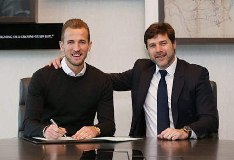 Oficialu: H.Kane'as pratęsė kontraktą su "Spurs"