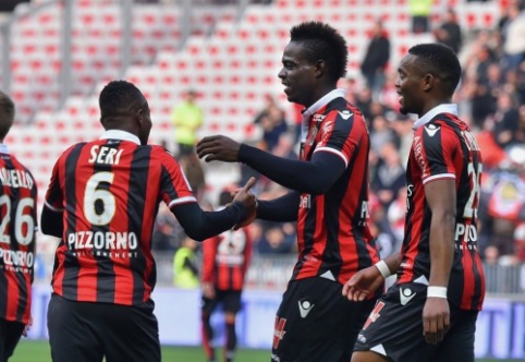 PSG ir "Monaco" akistatoje užfiksuotos lygiosios, "Nice" susilygino su pirmąja vieta (VIDEO)