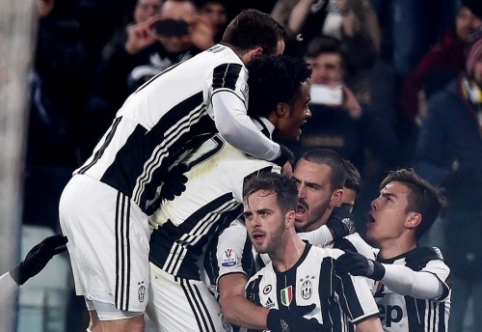 "Juventus" pasiekė revanšą ir eliminavo "Milan" iš "Coppa Italia" (VIDEO)