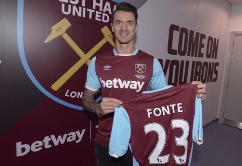 Oficialu: "West Ham" už 8 mln. svarų sterlingų įsigijo J. Fonte